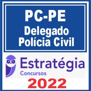 PC PE (Delegado) Estratégia 2022