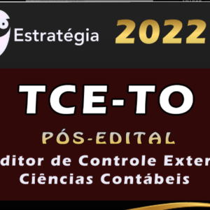 TCE-TO (Auditor de Controle Externo – Ciências Contábeis) Estrategia 2022 (Pós-Edital)