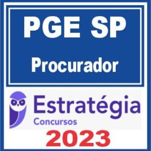 PGE SP (Procurador) Estratégia 2023