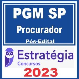 PGM SP (Procurador) Pós Edital – Estratégia 2023