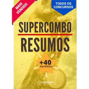 Concurseiro Fora da Caixa | Resumos para Concursos Públicos - Combo - Todas as Matérias - 2024 - atualizado