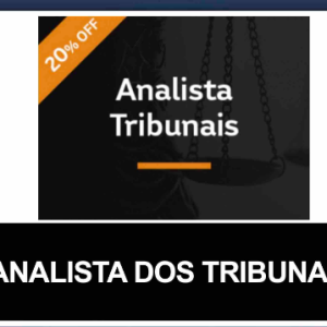 Analista dos Tribunais | Completo – TJ TRF TRT TRE [2024] G7
