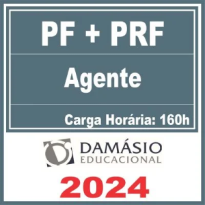 PF e PRF (Agente) Damásio 2024 - Rateio Agente da PF+PRF