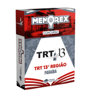 Memorex TRT 13 (PB) - Analista Judiciário – Área Judiciária