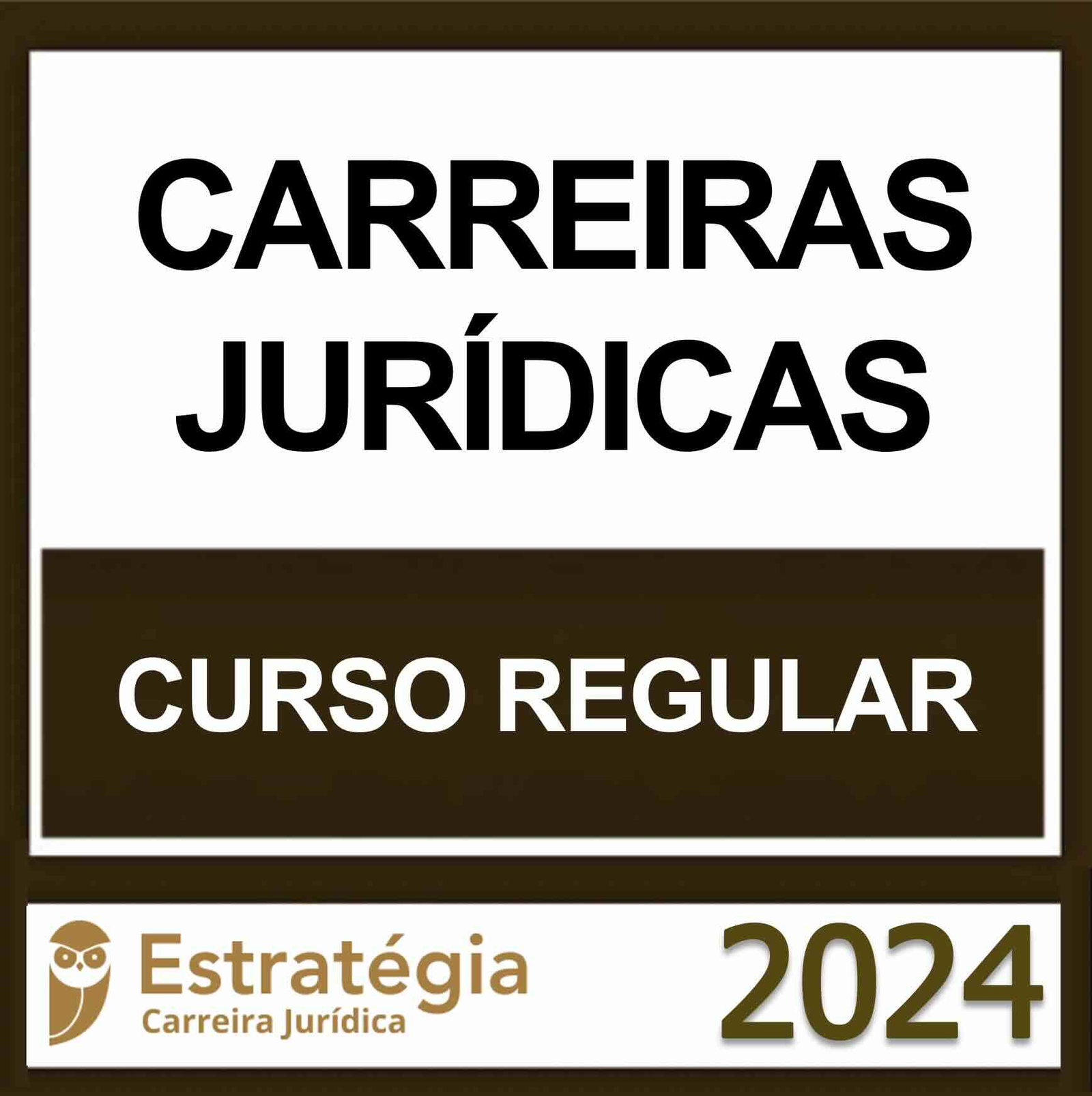 CARREIRAS JURÍDICAS – (CURSO REGULAR) – ESTRATÉGIA 2024