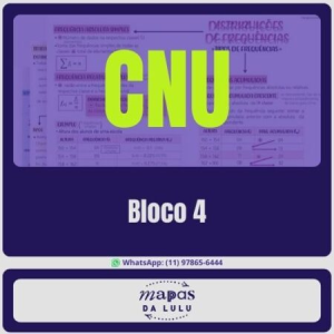 CNU BLOCO 4 – Mapas da Lulu – 2024 - Rateio Aft mapas mentais - revisão final Pós Edital