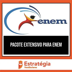 ENEM 2023 (Pacote Extensivo) – ESTRATÉGIA - Rateio Exame Nacional Ensino Medio