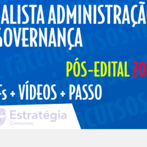 DataPrev Analista Administração E Governança Pós-Edital 2024 - Rateio Estrategia Pos Edital