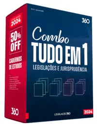 [COMBO] Tudo Em 1 – Legislações E Jurisprudência – Legislação 360 - 2024 - Rateio Legislacao Destacada Integrada Esquematizada 2024