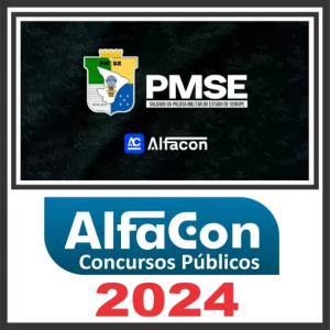 PM SE (Soldado) Pós Edital – Alfacon 2024 - Rateio PMSE Sergipe PosEdital