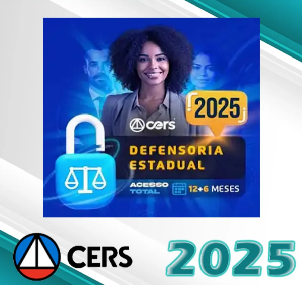DPE – Curso Regular para Defensor Público Estadual – CERS 2025 - Rateio regular Defensoria