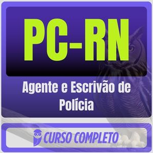 PCRN (Agente e Escrivão de Polícia) Pacote Completo - Estrategia - 2025 - Rateio PC RN Policia Civil Rio Grande do Norte
