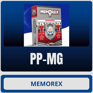 Memorex – PP MG - Pósedital -Sejusp MG Agepen PPMG Minas Gerais Policia Penal Policial Pós edital