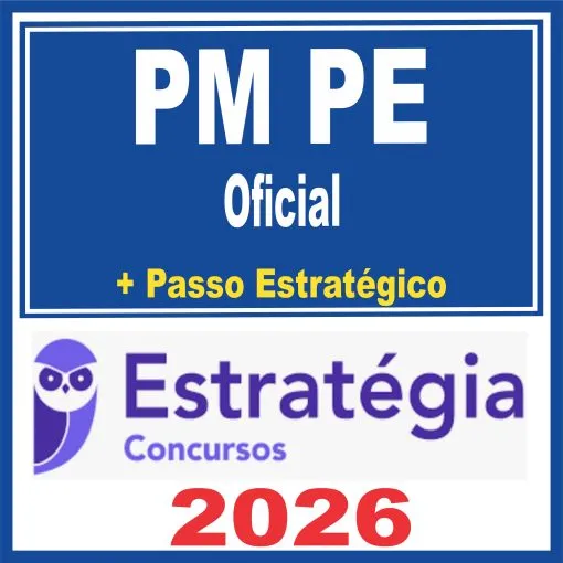 PM PE (Oficial + Passo) Estratégia 2026
