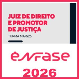 Juiz de Direito e Promotor de Justiça – Ênfase 2026